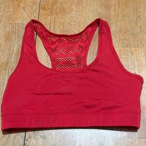 ZYIA RED BOMBER BRA